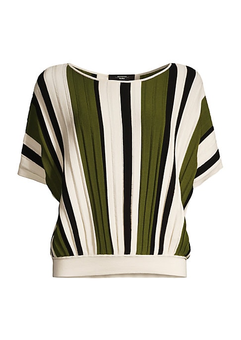 Bold Stripes Knit Top
