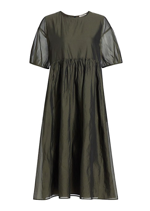 Silk Sheer Elegance Dress
