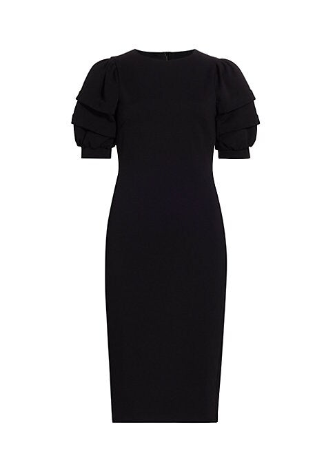 Puffed Sleeve Midi Delight