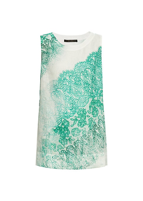 Paisley Linen Breeze Top