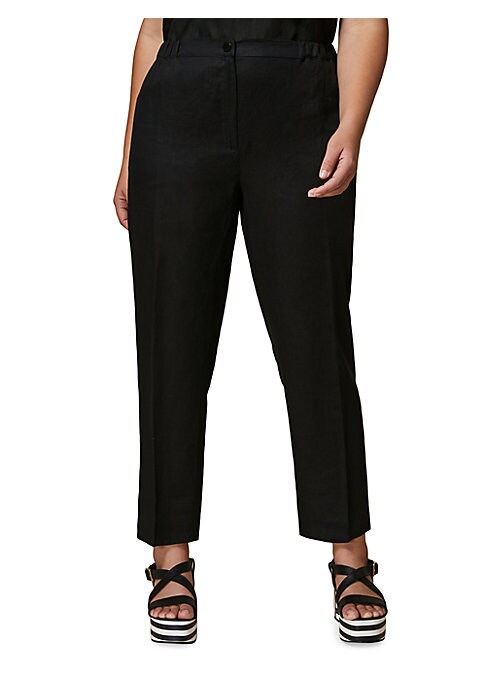 Luxe Linen Slim Trousers