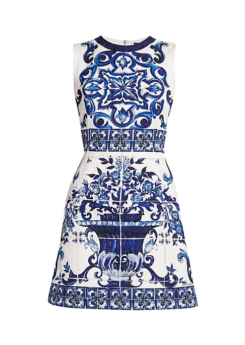 Artful Flare Mini Dress