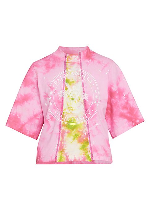 Cropped Tie-Dye Tee