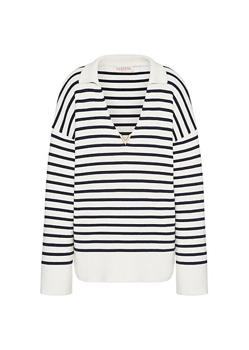 V-Neck Knit Delight