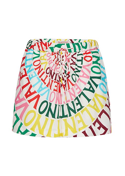 Silk Drawstring Shorts