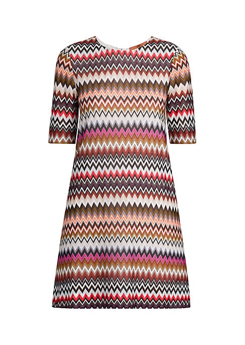 Chevron Swing Dress