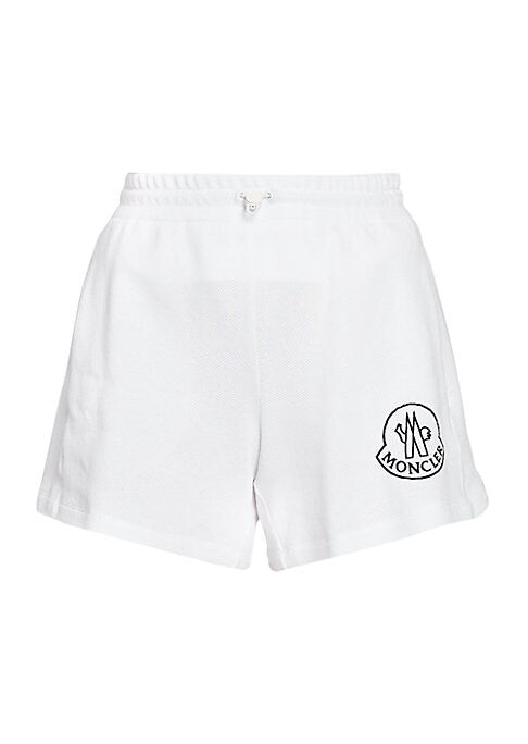 Piqué Drawstring Shorts