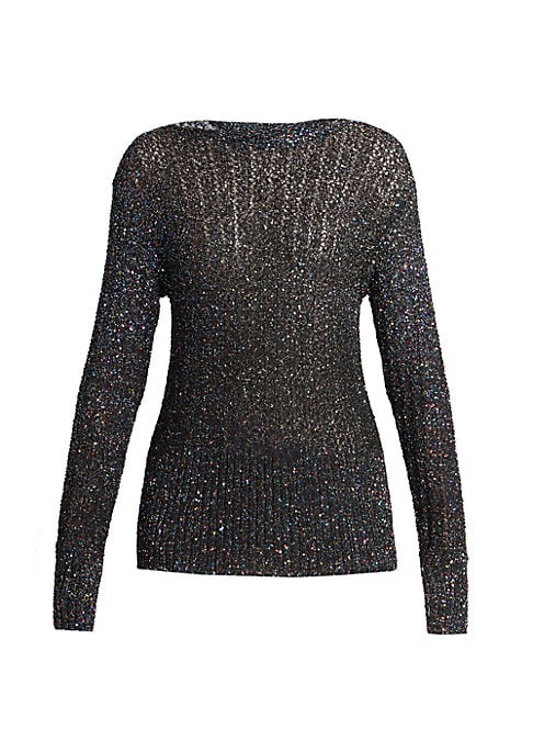 Metallic Knit Elegance