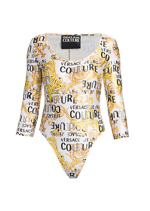 Print-Detail Bodysuit