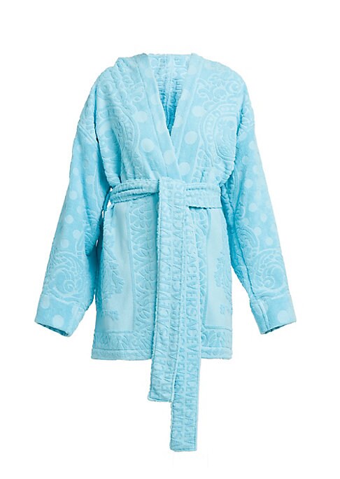 Luxury Jacquard Cotton Robe