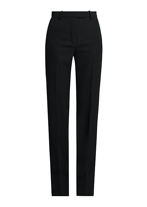 Chic Wool Tailored Pants