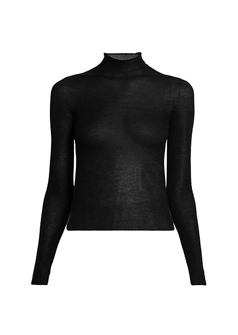 Luxe Turtleneck Blend Sweater