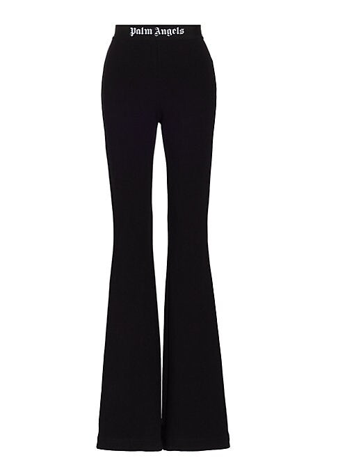 Chic Flare Cotton Trousers