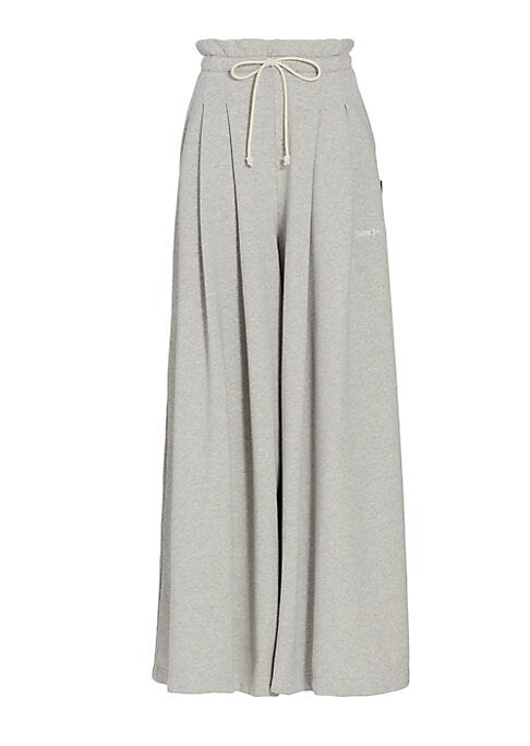 Ultra-Wide Cotton Trousers