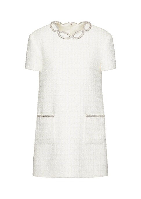 Sparkle Stitch Mini Dress