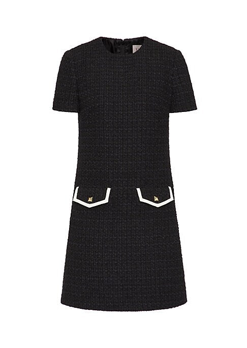 Chic Flap Pocket Dress