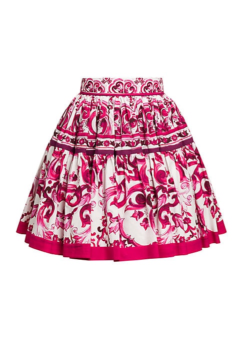 Playful Floral Mini Skirt