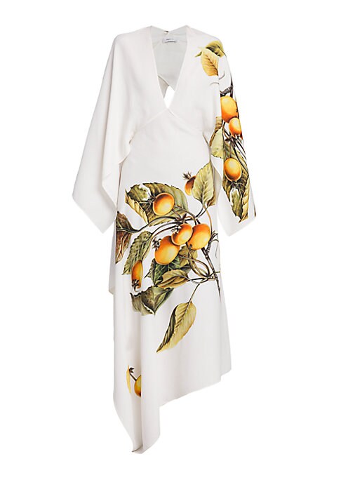 Vivid Asymmetrical Elegance Dress