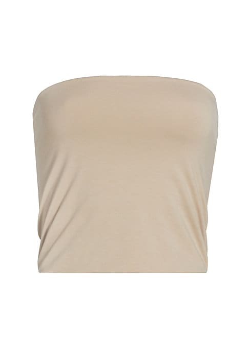 Chic Strapless Cotton Top