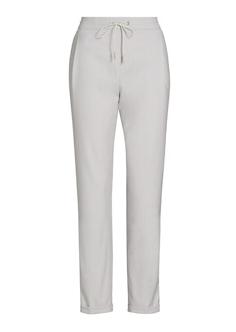 Chic Wool Crop Joggers