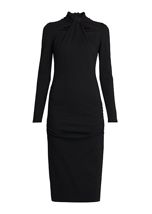 Elegant Tie-Dress Ensemble