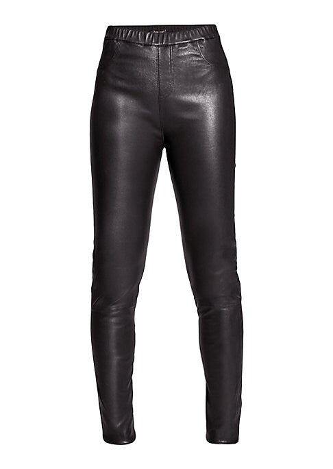 Sculpting Leather Leggings