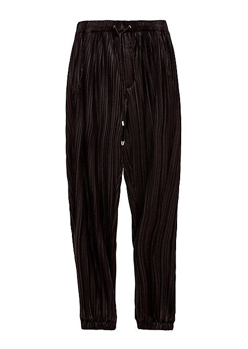 Chic Plissé Joggers