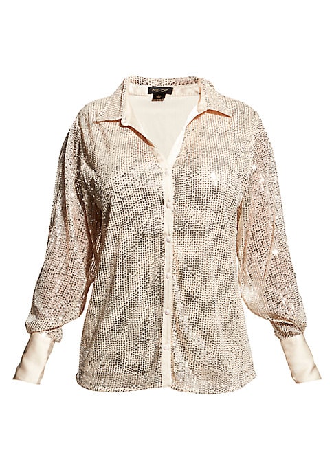 Glam Sequin Top