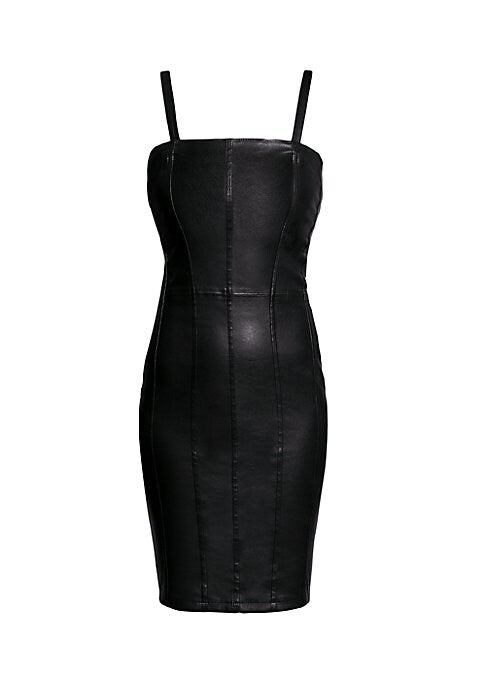 Sleek Leather LBD