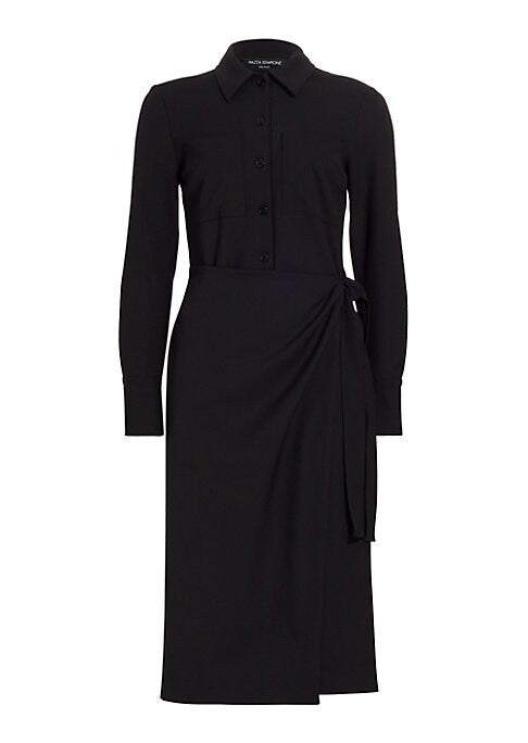 Chic Tie-Waist Midi Dress