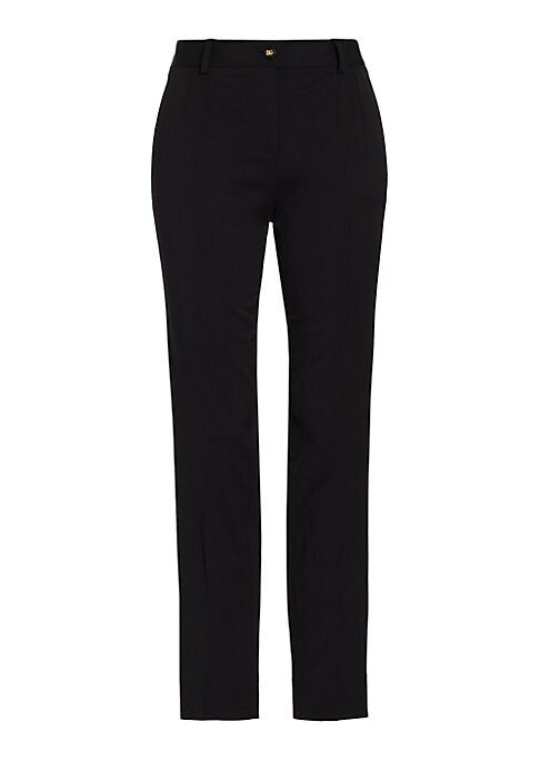 Luxe Wool Slim Trousers