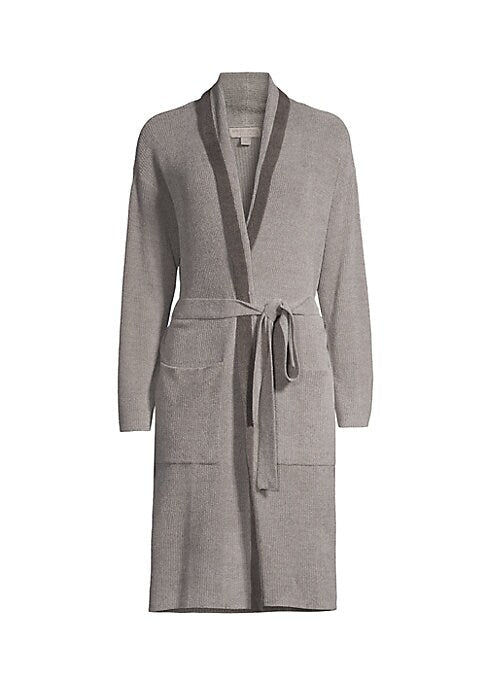 Stripe Knit Robe