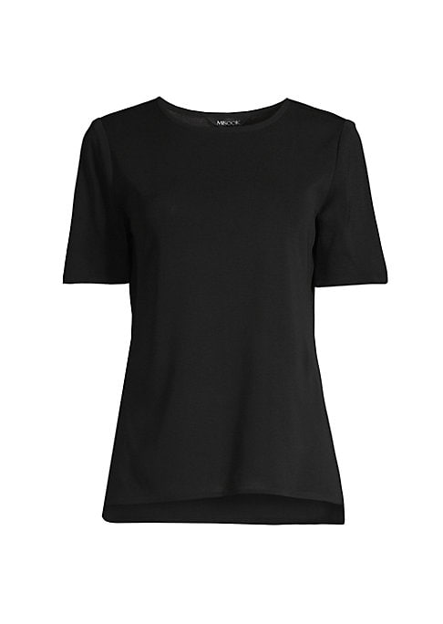 Ribbed Short Sleeve Tunic