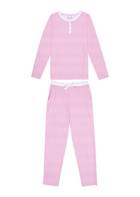 Cheerful Stripe Pajama Set