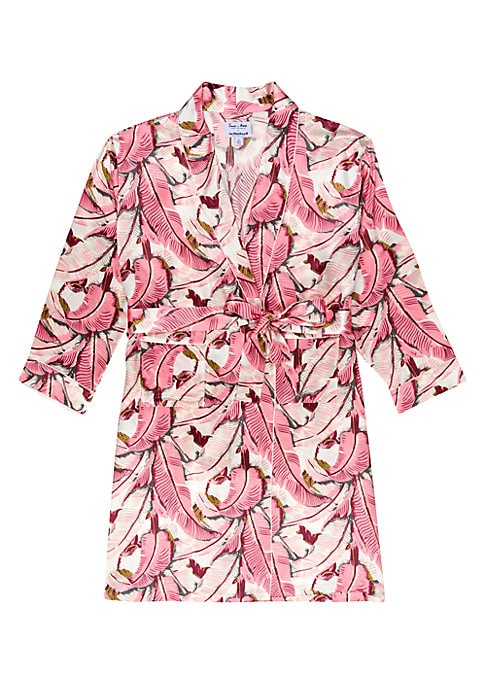 Silk Tropical Retreat Robe