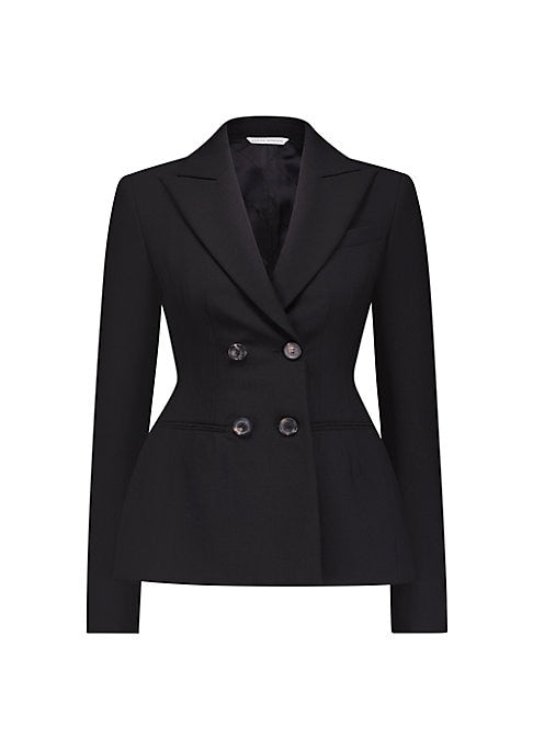 Sculpted Waist Blazer