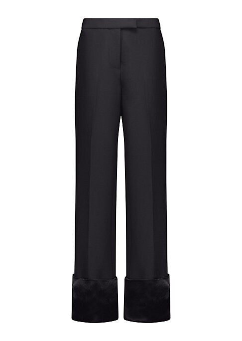 Cuffed Relaxed Trousers