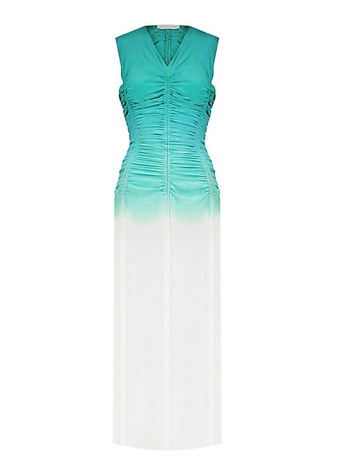 Silk Sunset Maxi Dress