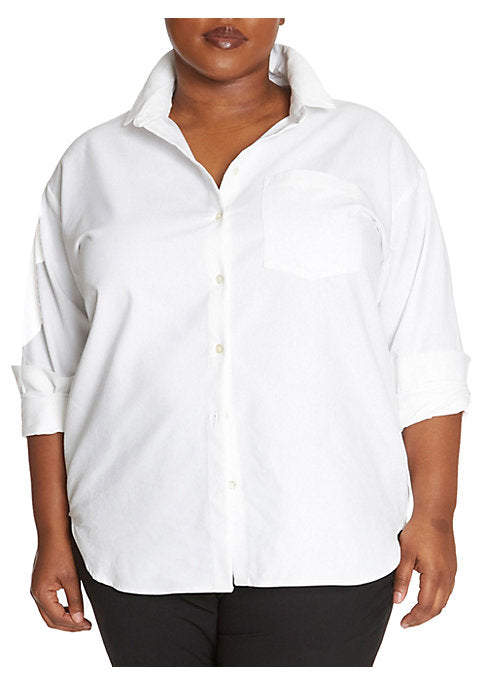 Easy Button Down Blouse
