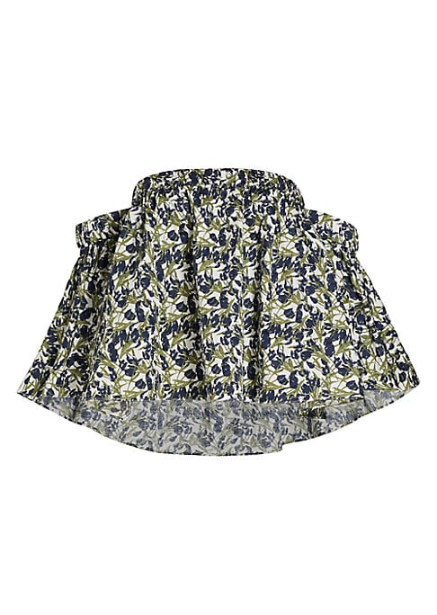 Flared Sleeve Off-Shoulder Top