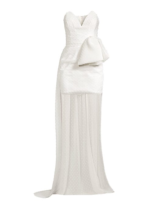 Bow-Tie Asymmetrical Dress