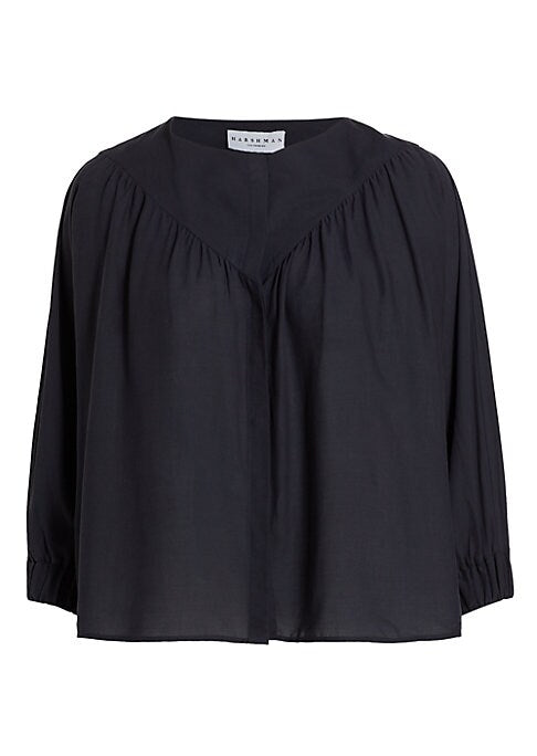 Boxy Pleat Shirt