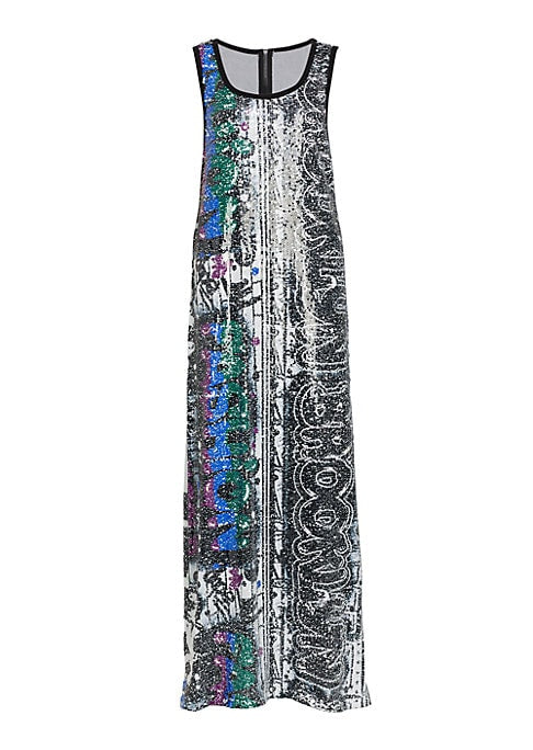Glistening Sequin Shift Dress