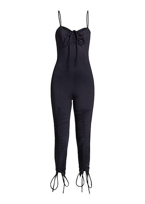 Ruched Elegance Unitard