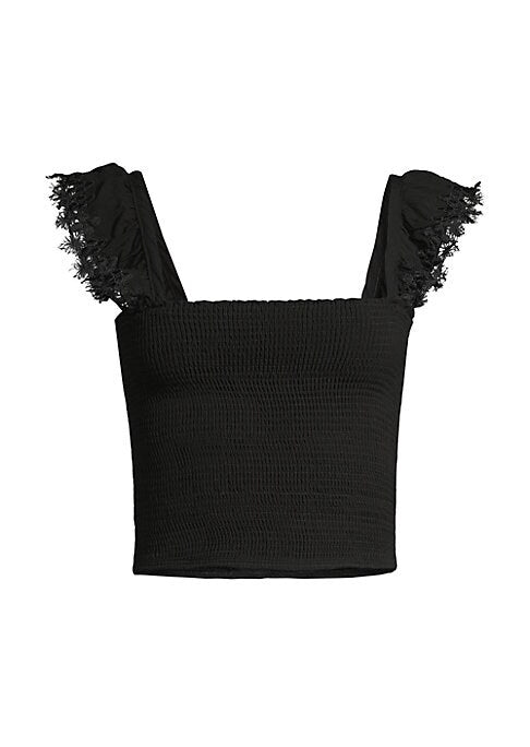 Eyelash Lace Top