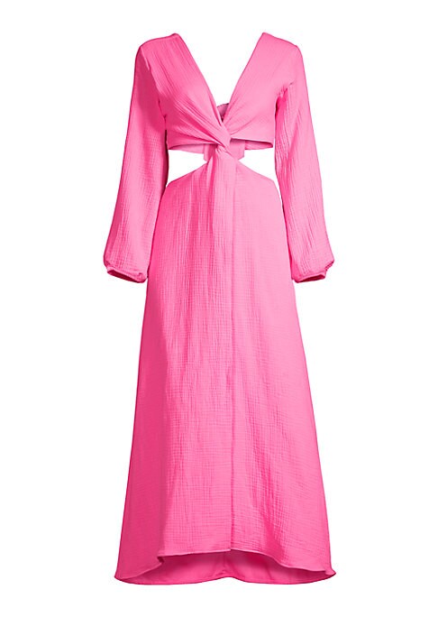 Twisted Breeze Maxi Dress