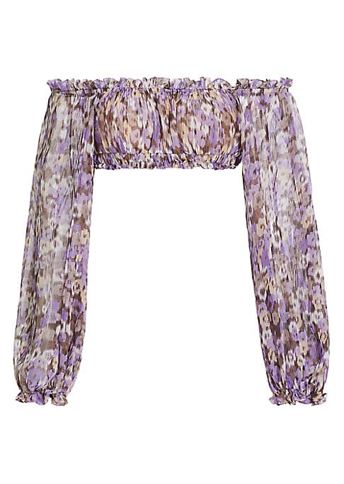 Chic Pleated Chiffon Top