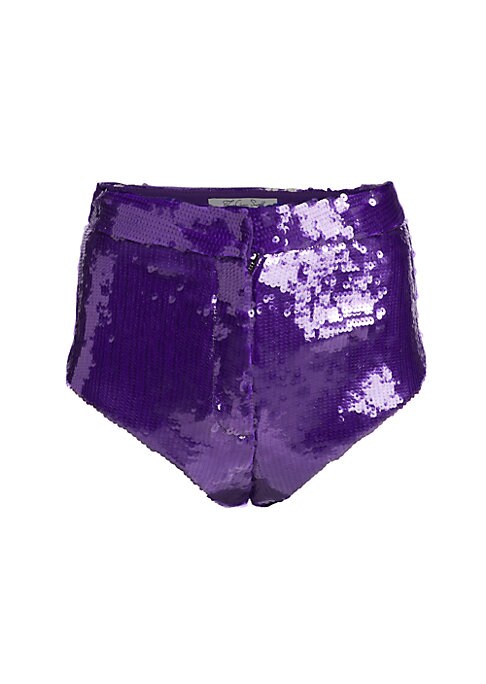 Tropical Sequin Shorts