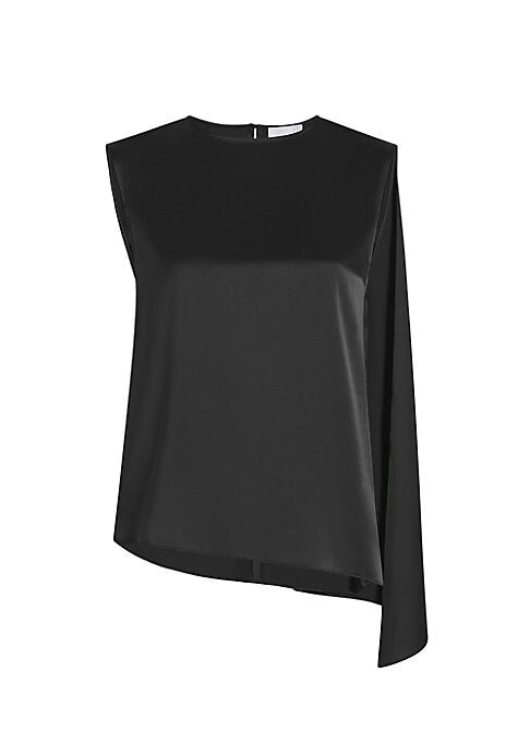 Chic Silk Cape Top