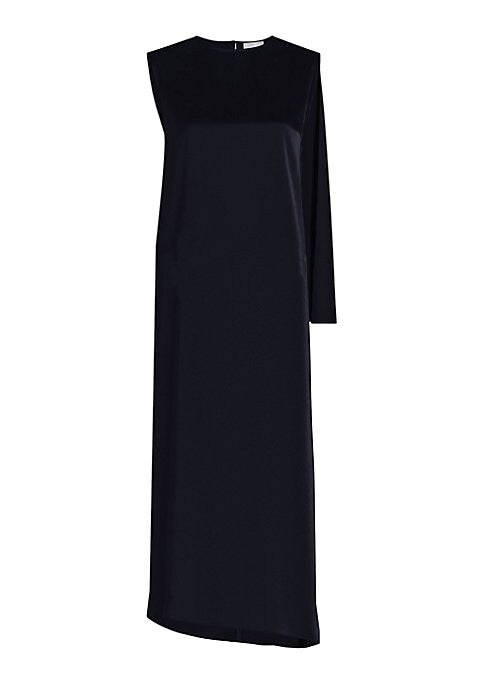 Elegant Cape Maxi Dress